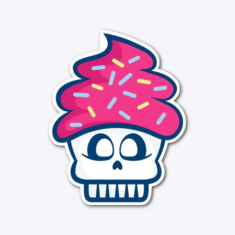 Skull Sticker